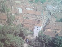Pogled na Uspinjaču iz zraka 1980-ih godina